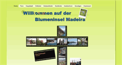 Desktop Screenshot of madeira-flora-land.com